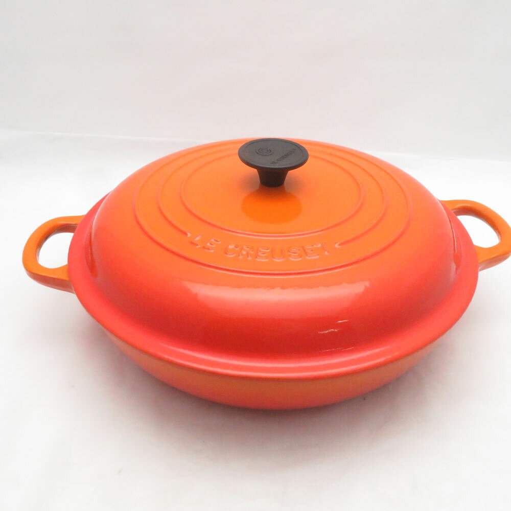 Le Creuset ルクルーゼ ビュッフェキャセロール 両手鍋 浅型 26cm SO4938D1  ...