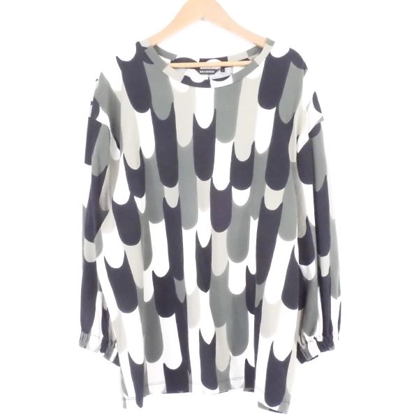 marimekko マリメッコ トップス カーキ L コットン100％ レディース AY3351A57 【中古】