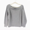 美品 DESIGNERS REMIX CHARLOTTE ESKILDSEN デザイナーズリミックス シャーロットエスキルドセン ニット グレー XS ウール1...