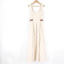 ACLENT アクレント AOP013 Waist belt pleats onepiece ウエストベルトプリーツワンピース FREE コットン100% アイ...