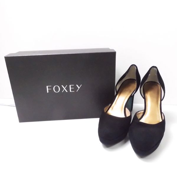  FOXEY ե 30436 ϥեåȥѥץ 1 ֥å 36.0(23.5cm) ɥ쥶 ɡӥ  ...