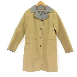 美品 BEIGE ベイジ リバーシブルコート ベージュ系 4 コットン・ウール他 レディース AY2984B2 【中古】