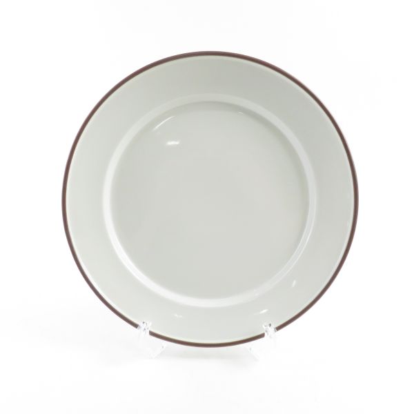 美品 ROYAL COPENHAGEN ロイヤルコペンハーゲン DOMINO ドミノ 14933 大皿 1枚 25cmプレート ディナー 希少 レア SY6789A1 【中古】