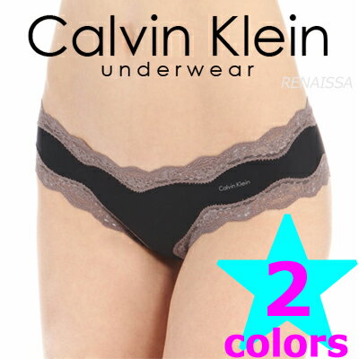 【メール便送料無料】カルバンクライン ショーツ レディース Hipster with Lace ヒップスター レース パンツ 無地 CK Calvin Klein下着 レディース ショーツ セレブ セクシー ランジェリー ヨガ ピラティス