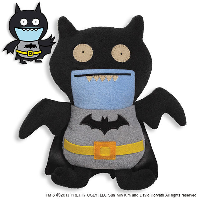 UGLYDOLL アグリードール ブラックバットマン Batman アイスバット ICE-BAT キャラクター ぬいぐるみ モンスター DC COMIC コミック GUND社認定 日本正規総代理店 #4037971