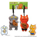 UGLYDOLL アグリードール BEST FRIENDS ベストフレンド キーホルダーセット(2種セット） クッキー キャラクター ぬいぐるみ キーチェーン バックパッククリップ モンスター GUND社認定 日本正規総代理店 #4040425