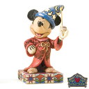 ミッキーマウス Touch of Magic【Disney Traditions】ディズニー フィギュア 置物 JIM SHORE ジムショアー 彫像 木彫り風...