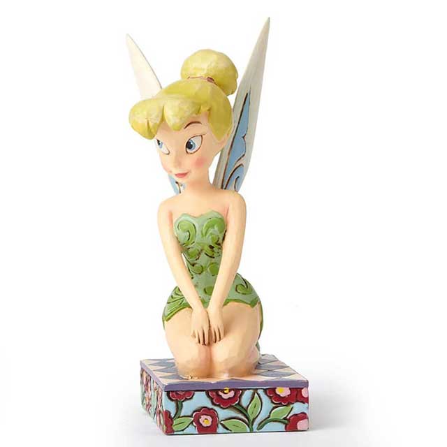 ティンカー・ベル Tinker Bell Personality Pose A Pixie Delight【Disney Traditions】ディズニー フィギュア 置物 ピーターパン 妖精 JIM SHORE ジムショアー 彫像 木彫り風 インテリア ギフト プレゼントEnesco社認定 日本正規総代理店