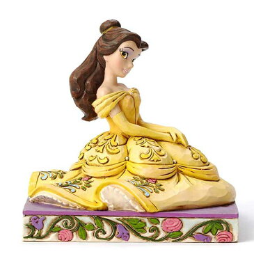 ベル Aurora Personality Pose【Disney Traditions】ディズニー フィギュア 置物 美女と野獣 プリンセス JIM SHORE ジムショアー 彫像 木彫り風 インテリア ギフト プレゼントEnesco社認定 日本正規総代理店