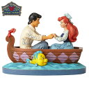 アリエル & エリック Ariel and Prince Eric【Disney Traditions】ディズニー フィギュア 置物 リトル・マーメイド 人魚 プリンセス JIM SHORE ジムショアー 彫像 木彫り風 インテリア ギフト プレゼントEnesco社認定 日本正規総代理店 #4055414