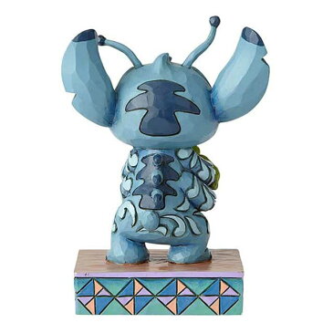 スティッチ Stitch Personality Pose【Disney Traditions】ディズニー フィギュア 置物 リロ・アンド・スティッチ Stitch JIM SHORE ジムショアー 彫像 木彫り風 インテリア ギフト プレゼントEnesco社認定 日本正規総代理店