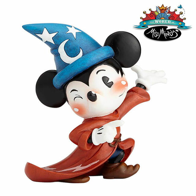 樂天商城 - Disney 魔法使い ミッキー Sorcerer Mickey【The World of Miss Mindy】 ディズニー ミス・ミンディ ファンタジア FANTASIA フィギュア 置物 インテリア ギフト プレゼント お祝い カラフル 鮮やか 派手 かわいいEnesco社認定 日本正規総代理店 #6001164