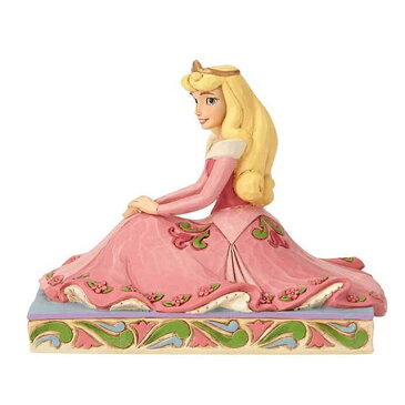 オーロラ Aurora Personality Pose【Disney Traditions】ディズニー フィギュア 置物 眠れる森の美女 プリンセス JIM SHORE ジムショアー 彫像 木彫り風 インテリア ギフト プレゼントEnesco社認定 日本正規総代理店
