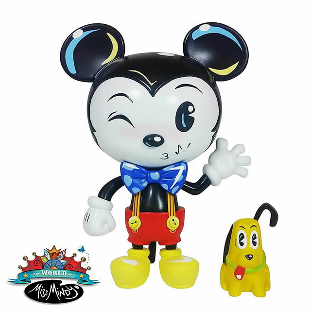 乐天商城 - ミッキー Vinyl Mickey 【The World of Miss Mindy】ディズニー ミス・ミンディ ミッキーマウス Mickey Mouse フィギュア 置物 ビニール インテリア ギフト プレゼント お祝い カラフル 鮮やか 派手 かわいいEnesco社認定 日本正規総代理店 #6001680