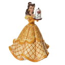 デラックス ベル Belle Deluxe【Disney Traditions】JIM SHORE ジムショアー ディズニー フィギュア 置物 Belle ベル プリンセス 彫像 木彫り風 インテリア ギフト プレゼントEnesco社認定 日本正規総代理店 6009139