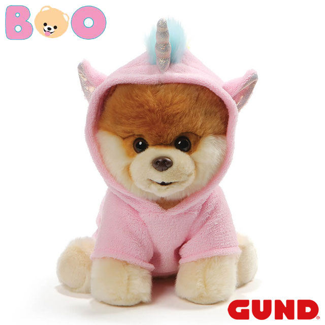 Boo ユニコーン M Boo Unicorn, 9 【GUND ガンド】 ぬいぐるみ ポメラニアン グッズ 犬 いぬ ブー ブゥ 柴犬カット 手触りふわふわ Unicorn ピンク メルヘン かわいい パステルカラー GUND社認定 日本正規総代理店 4060863