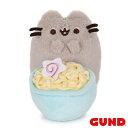 Pusheen the Cat プシーン キャット 10周年アニバーサリーDX ラーメン【GUND ガンド】 ぬいぐるみ ヌイグルミ 猫 ねこ キャット 手触りふわふわ かわいい プシニコーン pusheenicorn GUND社認定 日本正規総代理店 6058998