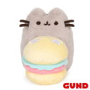 Pusheen the Cat プシーン キャット 10周年アニバーサリーDX ハンバーガー【GUND ガンド】 ぬいぐるみ ヌイグルミ 猫 ねこ キャット 手触りふわふわ かわいい プシニコーン pusheenicorn GUND社認定 日本正規総代理店 6059043