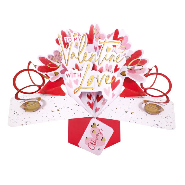 ポップアップカード トゥー マイ バレンタイン【Second Nature】#VPOP055