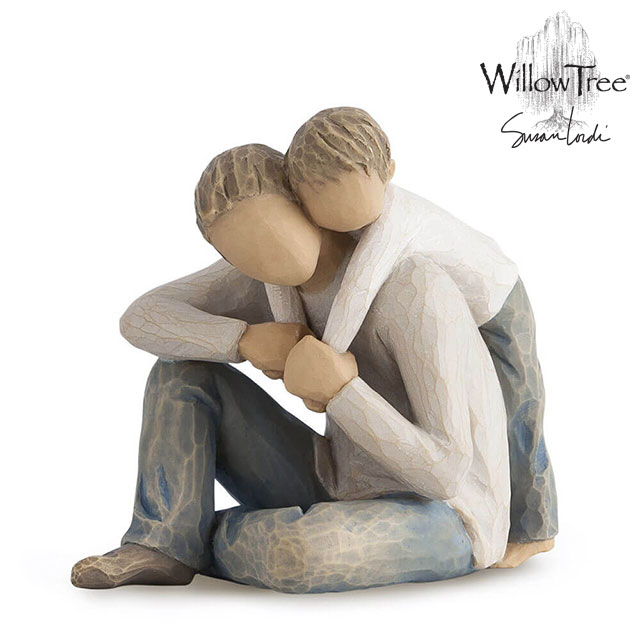 ザッツ マイ ダッド【Willow Treeウィローツリー】置物 置き物フィギュア 彫像 癒しグッズ 結婚祝い 引越祝い 出産祝い インテリア ギフト 記念日 贈り物 インテリア小物 親子 父 息子 父の日 正規代理店 #26030