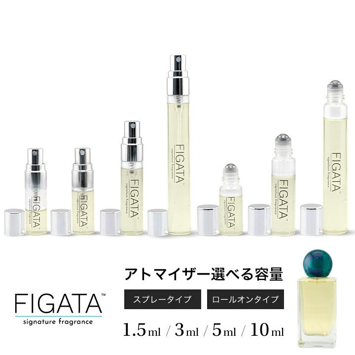 [FIGATA]ミニ香水 原材料/ JM サンダルウッド & スパイスド アプリコット コロン クリスマス限定 香水 ユニセックス スパイシー ウッディ お試し 選べる 容量 1.5ml 3ml 5ml 10ml スプレー ロールオン アトマイザー ネコポス