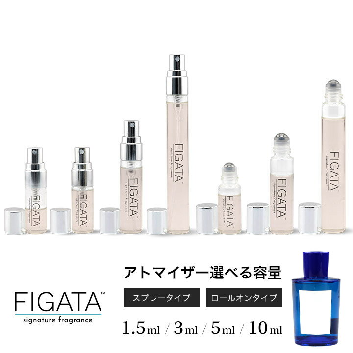[FIGATA]ミニ香水 原材料/ マンドルロ・ディ・シチリア オーデトワレ 香水 お試し 選べる 容量 1.5ml 3ml 5ml スプレー ロールオン アトマイザー ネコポス