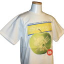 むかしむかし×ワンピース_ヴィンテージ_リンゴ_サンジ_メンズ_半袖Tシャツ【ホワイト】_CS-2784