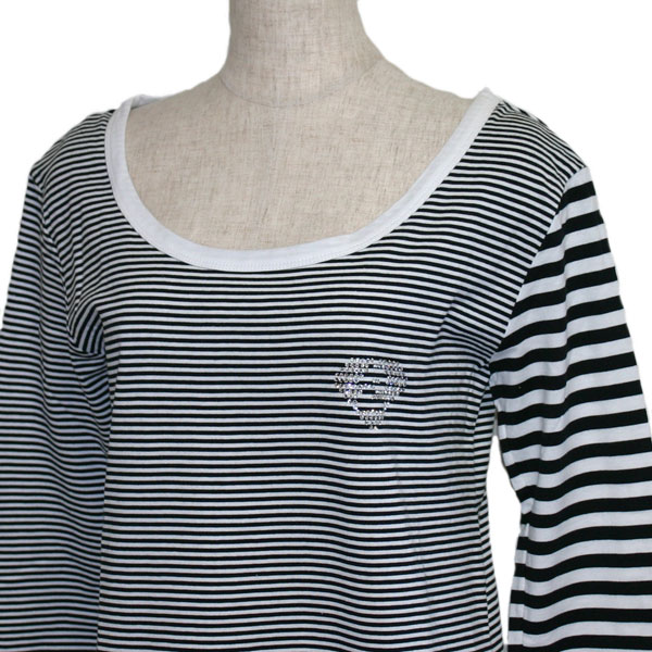 Rakuten - SEVEN2(セブンツー)_レディース_長袖Tシャツ【ブラック(BK)】_500370