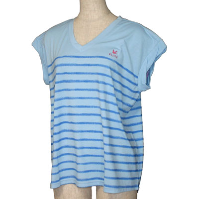 RUSTY(ラスティ)_レディース_ドルマンスリーブ_半袖Tシャツ(水陸両用)【ブルー(BLU)】_934-632 RUSTY(ラスティ)_レディース_ドルマンスリーブ_半袖Tシャツ(水陸両用)【ブルー(BLU)】_934-632