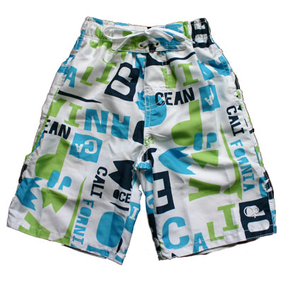 樂天商城 - OCEAN PACIFIC（オーシャンパシフィック）_キッズ_水着_サーフパンツ(インナー付)【ホワイト(WT)】_565421
