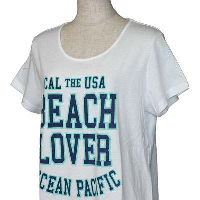 樂天商城 - OCEAN PACIFIC（オーシャンパシフィック）_レディース_半袖Tシャツ【ホワイト(WT)】_525527