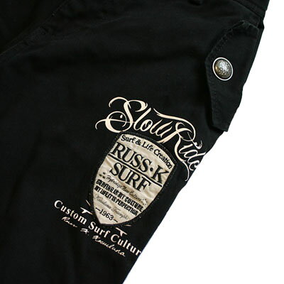 RUSS-K(ラスケー)_キッズ_パンツ【ブラック(09)】_314117001