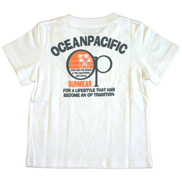 Rakuten - OCEAN PACIFIC（オーシャンパシフィック）_キッズ_半袖Tシャツ【ホワイト(WT)】_561521