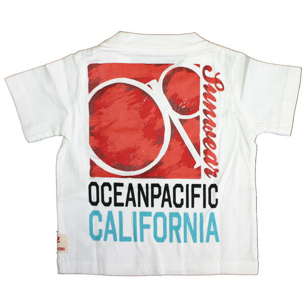 Rakuten - OCEAN PACIFIC（オーシャンパシフィック）_キッズ_半袖Tシャツ【ホワイト(WT)】_560507