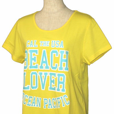 Rakuten - OCEAN PACIFIC（オーシャンパシフィック）_レディース_半袖Tシャツ【イエロー(YL)】_525527