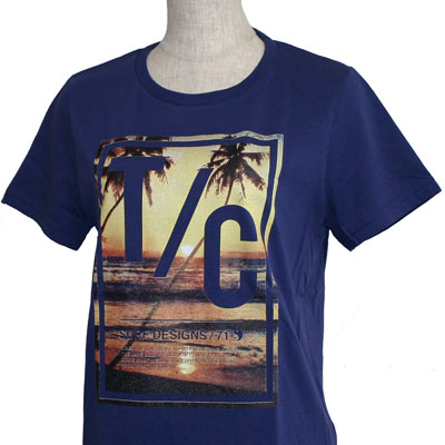 Rakuten - TOWN&COUNTRY(タウン＆カントリー)_レディース_半袖Tシャツ【ネイビー(COL.20)】_DL1120