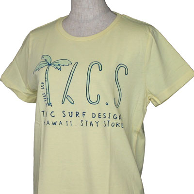 TOWN&COUNTRY(タウン＆カントリー)_レディース_半袖Tシャツ【イエロー(COL.18)】_DL1128