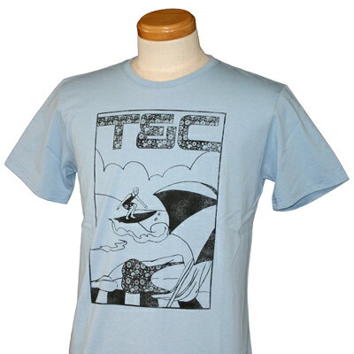 樂天商城 - TOWN&COUNTRY(タウン＆カントリー)_メンズ_半袖Tシャツ【サックス(COL.10)】_DM1649