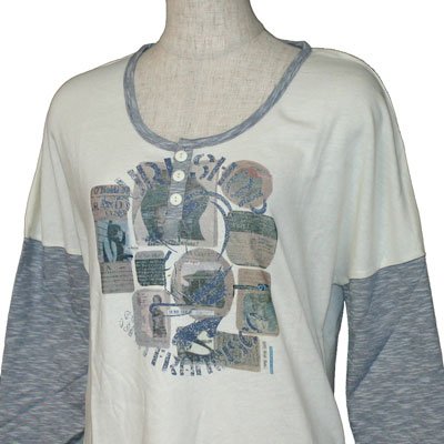 乐天商城 - O'neill（オニール）_レディース_長袖ラグランTシャツ【ホワイト(WHT)】_673053