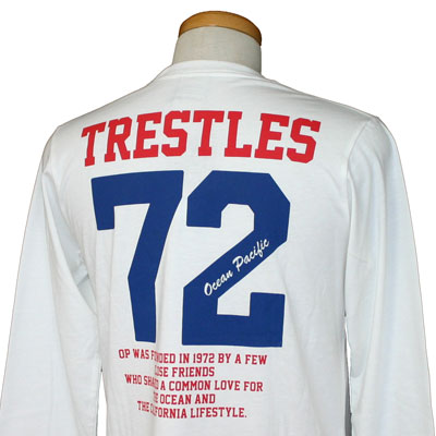 OCEAN PACIFIC（オーシャンパシフィック）_メンズ_長袖Tシャツ【ホワイト(WT)】_535091