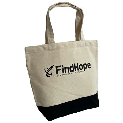 乐天商城 - FindHope(ファインドホープ)_レギュラー_キャンパス_トートバッグ【ナチュラル(BK)】_FH012