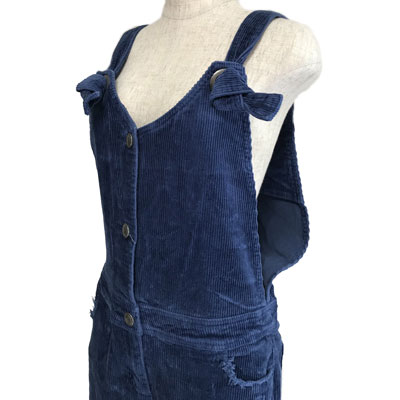 OCEAN PACIFIC(オーシャンパシフィック)_レディース_コーデュロイ_サロペット【ブルー(BLU)】_558411