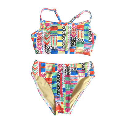 乐天商城 - OCEAN PACIFIC（オーシャンパシフィック）_キッズ_女児_水着【オレンジ(ORG)】_566-806