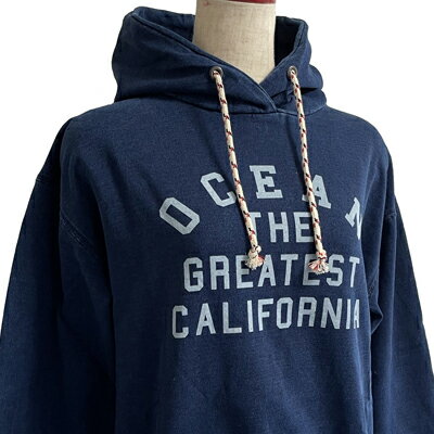 OCEAN PACIFIC(オーシャンパシフィック)_OP_レディース_プルパーカー【インディゴ(IDS)】_528002-1 OCEAN PACIFIC(オーシャンパシフィック)_OP_レディース_プルパーカー【インディゴ(IDS)】_528002-1
