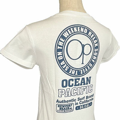 Rakuten - OCEAN PACIFIC（オーシャンパシフィック）_レディース_半袖Tシャツ【ホワイト(WT)】_550500
