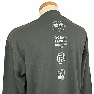 Rakuten - OCEAN PACIFIC（オーシャンパシフィック）_メンズ_長袖Tシャツ【チャコールグレー(CGY)】_533081