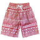OCEAN PACIFIC(オーシャンパシフィック)_キッズ_男児_トランクス_サーフパンツ_水着(インナー付)【ピンク(PNK)】_568401