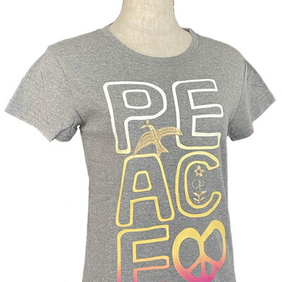 Rakuten - OCEAN PACIFIC（オーシャンパシフィック）_レディース_UVカット半袖Tシャツ（刺繍入）【ミックスグレー(MGY)】_522521