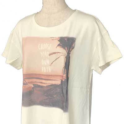 乐天商城 - O'neill（オニール）_レディース_半袖Tシャツ【ホワイト(WHT)】_665-508