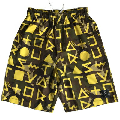 For Boy - RUSTY(ラスティ)_キッズ_男児_サーフパンツ_水着【イエロー(YEL)】_966400